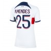 Paris Saint-Germain Nuno Mendes #25 Bortatröja Dam 2023-24 Korta ärmar